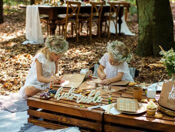 Comment organiser une table enfant pour un mariage ?